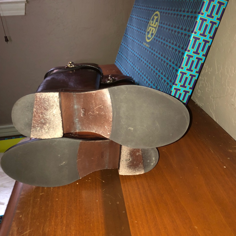 Tory Burch ridding boots.